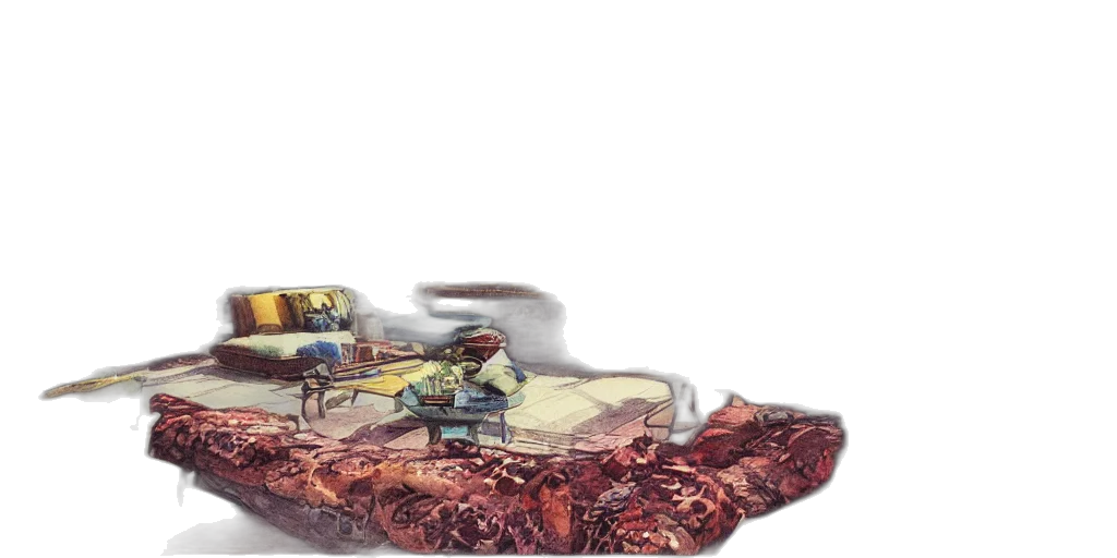 car, robot, concept art, fog transparent PNG cut-out