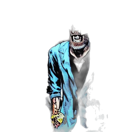 mask, jacket, creature, face transparent PNG cut-out