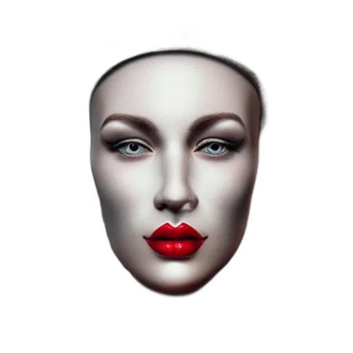 face, mask, jewelry, crown transparent PNG cut-out