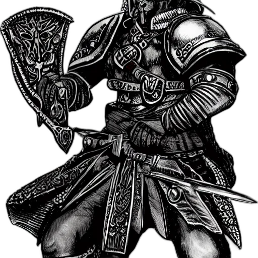 sword, weapon, staff, mask, fantasy art, concept art, pencil sketch, comic book art transparent PNG cut-out