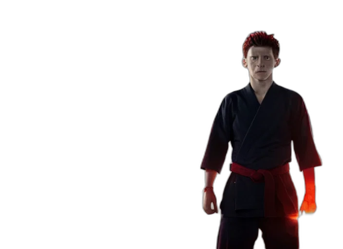staff, sword, weapon, jacket, 3d render, concept art, photorealistic, fire transparent PNG cut-out
