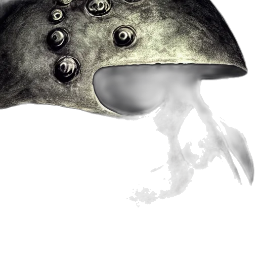 mask, hat, creature, dragon, concept art, 3d render, photorealistic, fantasy art transparent PNG cut-out