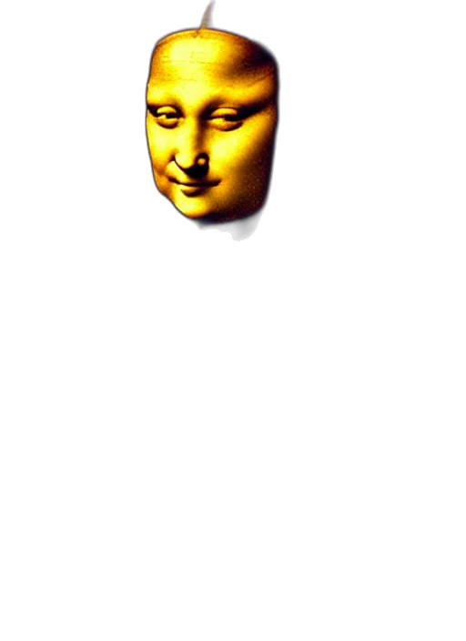 face, mask, crown, jewelry, 3d render, photorealistic, vaporwave, pixel art transparent PNG cut-out