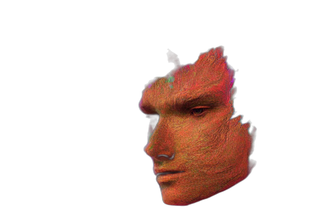 mask, face, creature, dragon transparent PNG cut-out