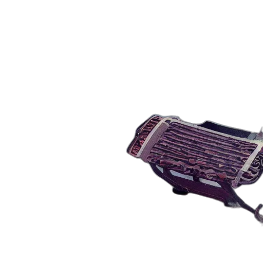 car, weapon, shoes, umbrella, 3d render, photorealistic, concept art, watercolor transparent PNG cut-out