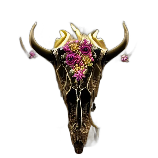 crown, jewelry, mask, flower, fantasy art, concept art, pixel art, photorealistic transparent PNG cut-out