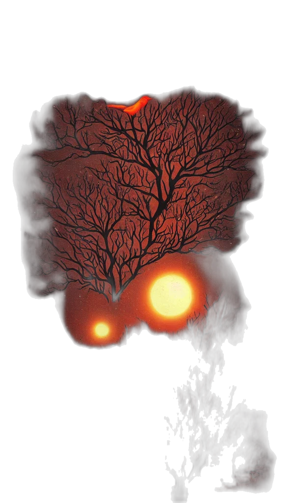 tree, mask, crown, hair transparent PNG cut-out