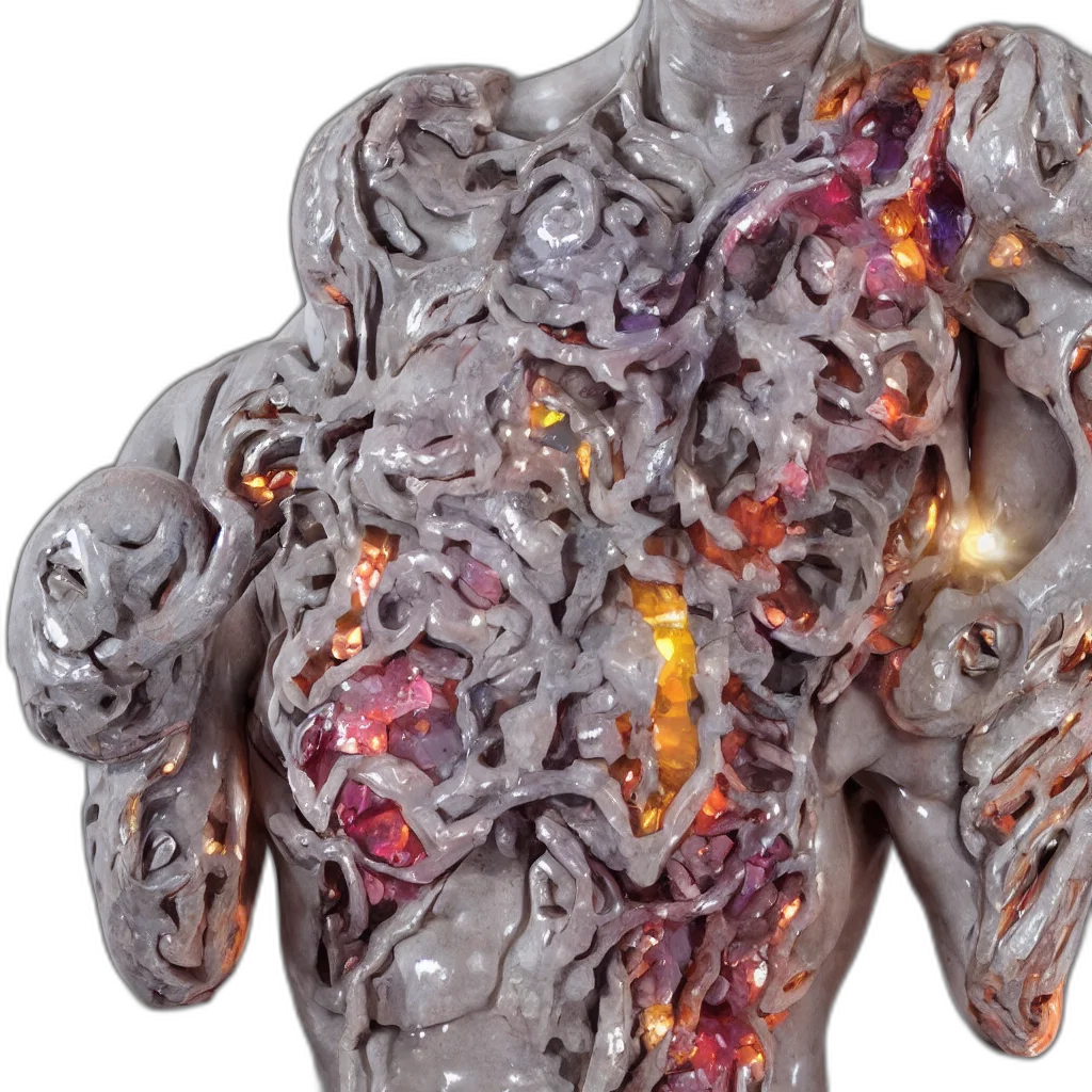 jacket, jewelry, dress, robot, 3d render, concept art, outer space, intricate transparent PNG cut-out