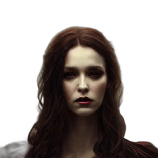 face, crown, fantasy art, photorealistic, comic book art, concept art, dark, red transparent PNG cut-out