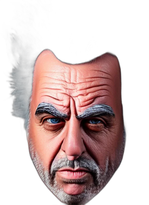 face, mask, hat, hair transparent PNG cut-out