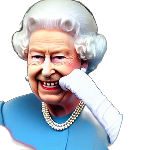 crown, face, jewelry, photorealistic, vaporwave, queen, england, making transparent PNG cut-out