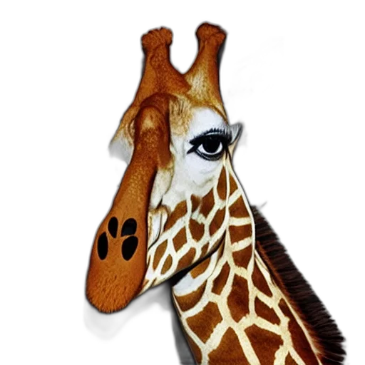 animal, staff, creature, mask, photorealistic, concept art, watercolor, 3d render transparent PNG cut-out