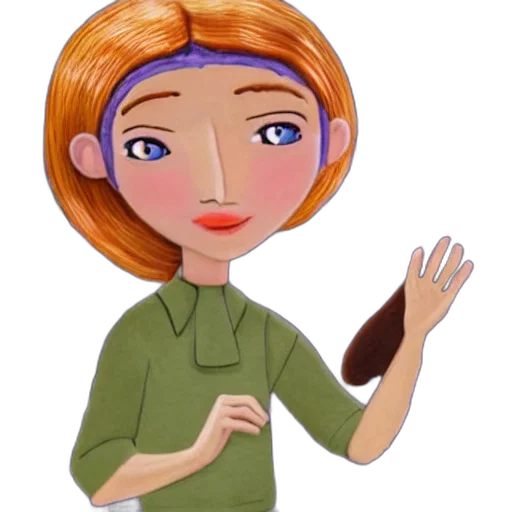 staff, jewelry, face, hair transparent PNG cut-out