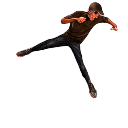 staff, creature, jacket, animal, concept art, 3d render, photorealistic, pixel art transparent PNG cut-out