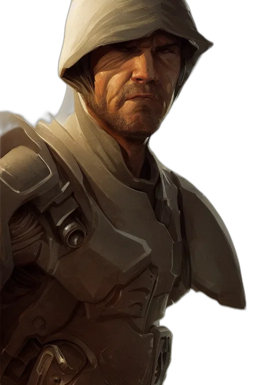 face, weapon, staff, hat transparent PNG cut-out