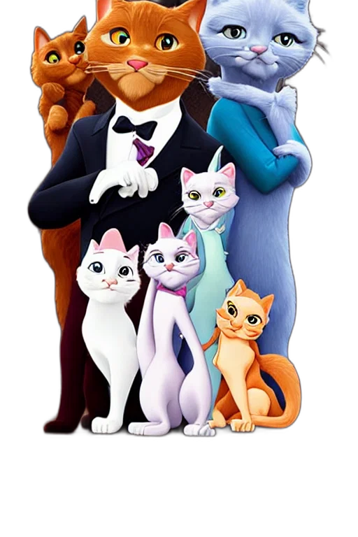 staff, cartoon, concept art, aristocats transparent PNG cut-out