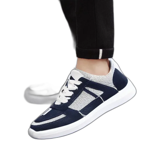 shoes, vaporwave, 3d render, blue, monochrome, modern, sneakers transparent PNG cut-out
