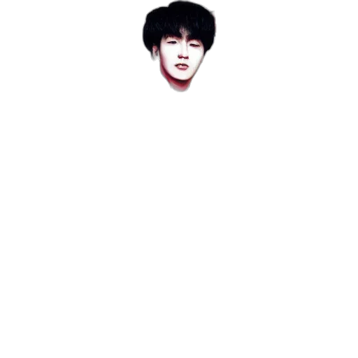 hair, face, creature, staff transparent PNG cut-out