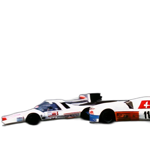 car, 3d render, concept art, race, overtaking, mans, film, grain transparent PNG cut-out