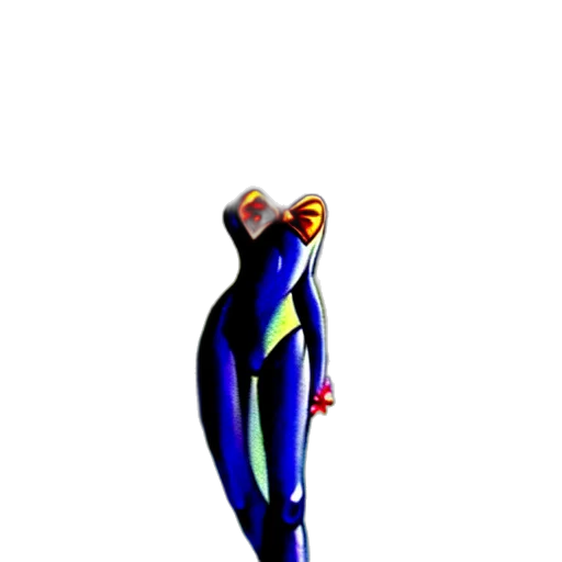 robot, jacket, dress, staff, 3d render, concept art, comic book art, pixel art transparent PNG cut-out