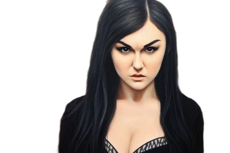 face, fantasy art, photorealistic, oil painting, concept art, dark, sasha, grey transparent PNG cut-out