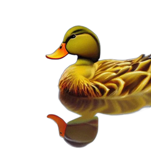 animal, crown, photorealistic, 3d render transparent PNG cut-out