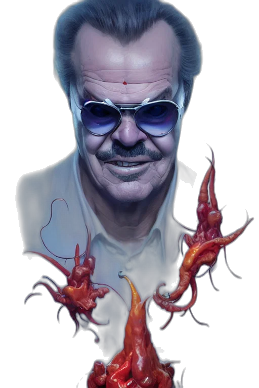 creature, animal, concept art, comic book art, fantasy art, photorealistic, ghost, pepper transparent PNG cut-out