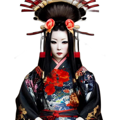 mask, staff, face, dress, photorealistic, fantasy art, concept art, 3d render transparent PNG cut-out