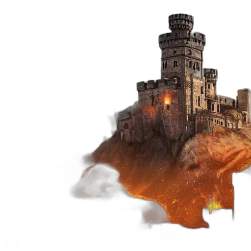 dragon, concept art, fantasy art, photorealistic, 3d render, fire, earth tones, tiger transparent PNG cut-out