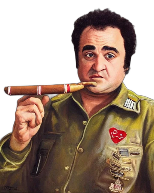 staff, jacket, face, weapon transparent PNG cut-out