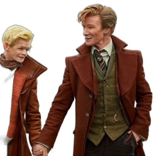 jacket, concept art, earth tones, newt transparent PNG cut-out