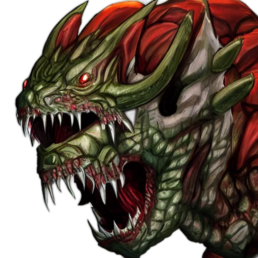 dragon, creature, animal, concept art transparent PNG cut-out