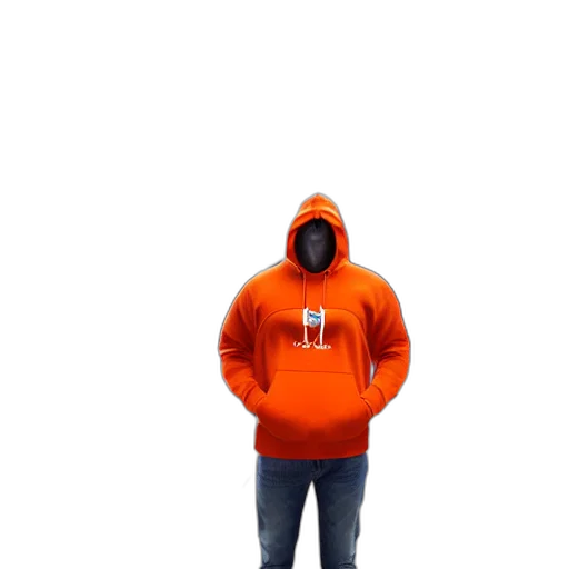 jacket, staff, hat, robot transparent PNG cut-out