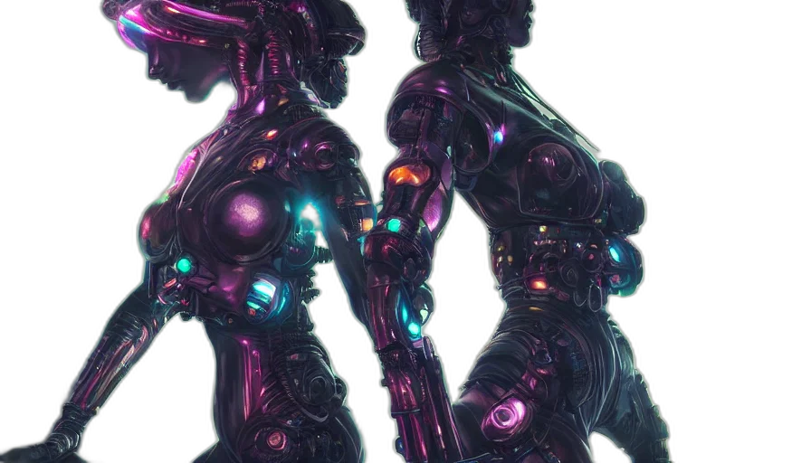 robot, weapon, sword, concept art transparent PNG cut-out