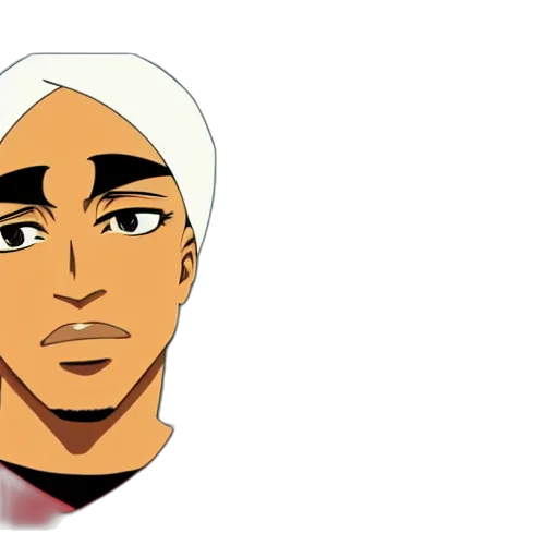 face, cartoon, anime, comic book art transparent PNG cut-out