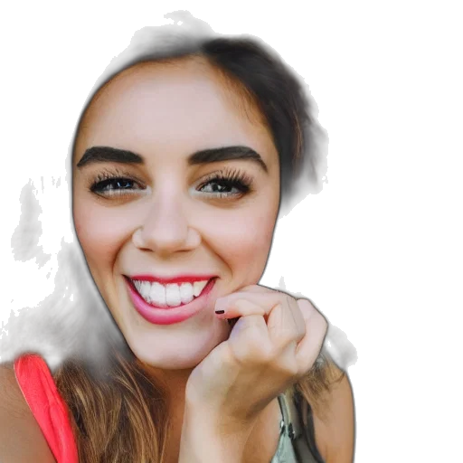 face, jewelry, photorealistic, cartoon, watercolor, oil painting, red, blog transparent PNG cut-out