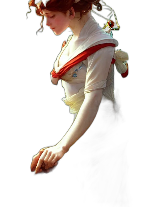 staff, dress, face, mask, concept art, fantasy art, photorealistic, 3d render transparent PNG cut-out