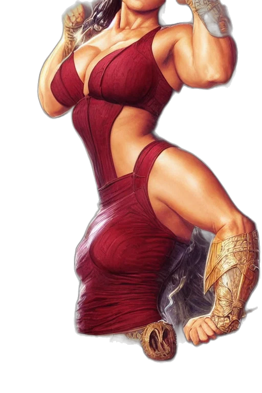 dress, concept art, photorealistic, fantasy art transparent PNG cut-out