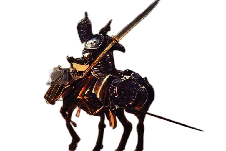sword, weapon, dragon, robot, concept art, fantasy art, 3d render, pixel art transparent PNG cut-out