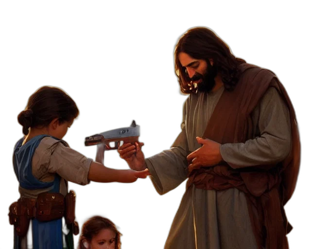 weapon, sword, photography, jesus, christ, teaching, child, how transparent PNG cut-out