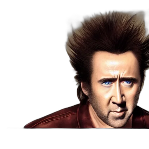 hair, face, jacket, animal transparent PNG cut-out