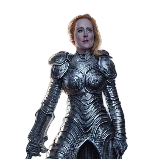 robot, dress, sword, weapon transparent PNG cut-out