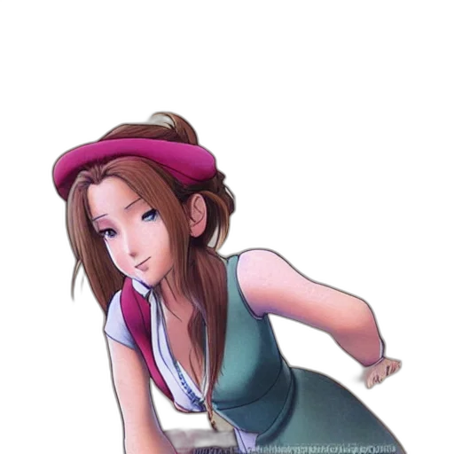 hat, staff, dress, face transparent PNG cut-out