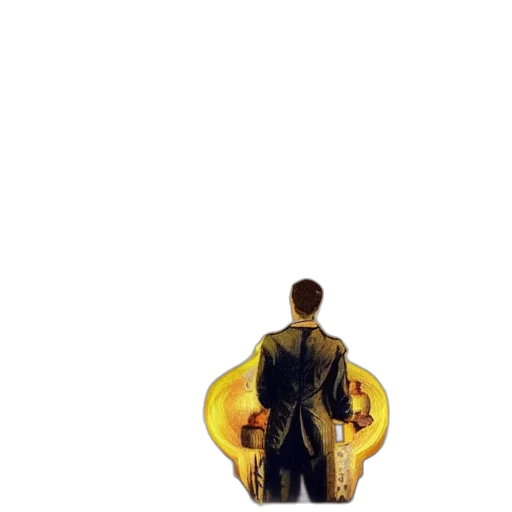 jacket, umbrella, robot, staff transparent PNG cut-out