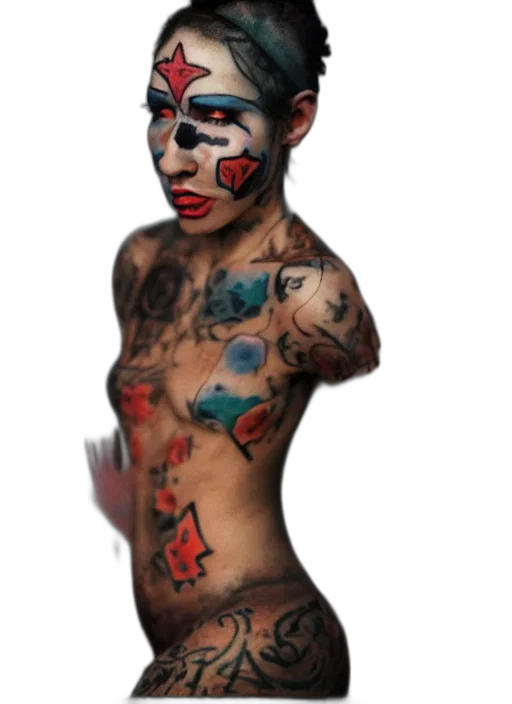 mask, jewelry, face, dress, concept art, photorealistic, comic book art, cyberpunk transparent PNG cut-out