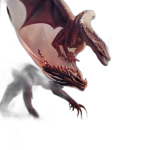 dragon, creature, animal, concept art transparent PNG cut-out