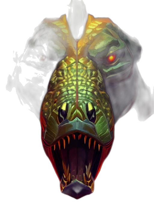 dragon, creature, mask, face transparent PNG cut-out