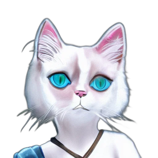 fantasy art, anime, concept art, pixel art transparent PNG cut-out
