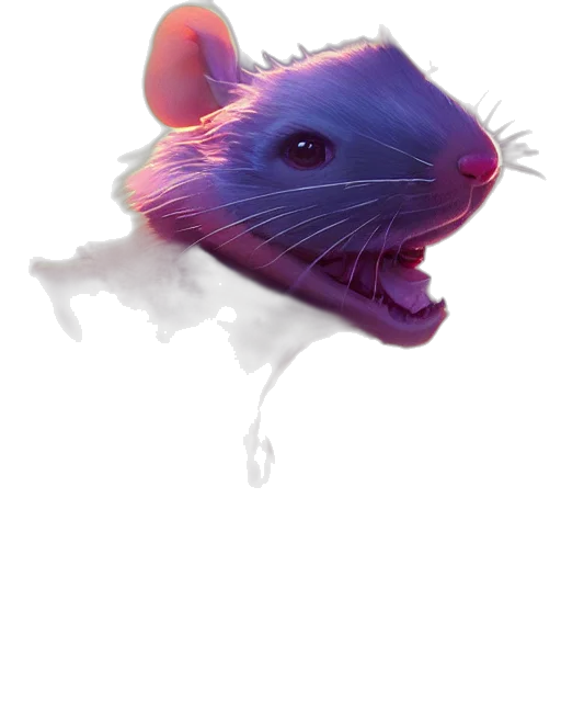 animal, creature, hat, dragon, concept art, photorealistic, watercolor, 3d render transparent PNG cut-out