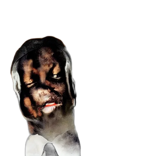 mask, face, hair, staff transparent PNG cut-out